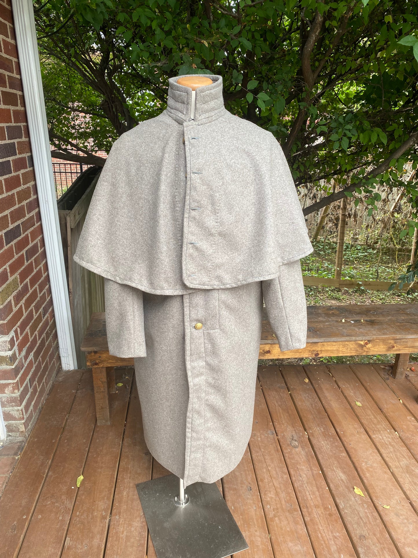 5th Texas Infantry Overcoat (Crude Broadcloth) 1861-1865