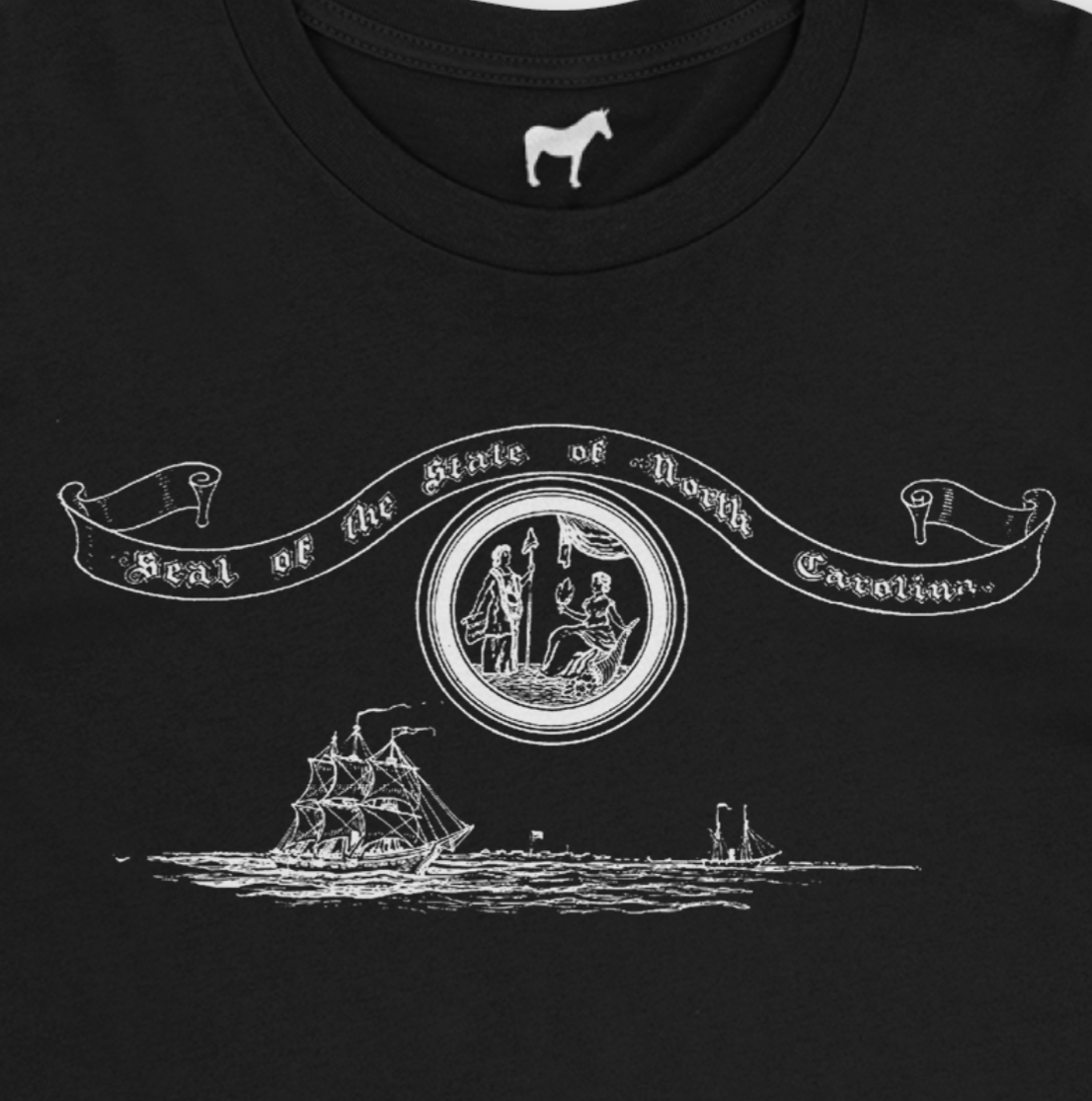 North Carolina State Seal and Fort Fisher Shirt