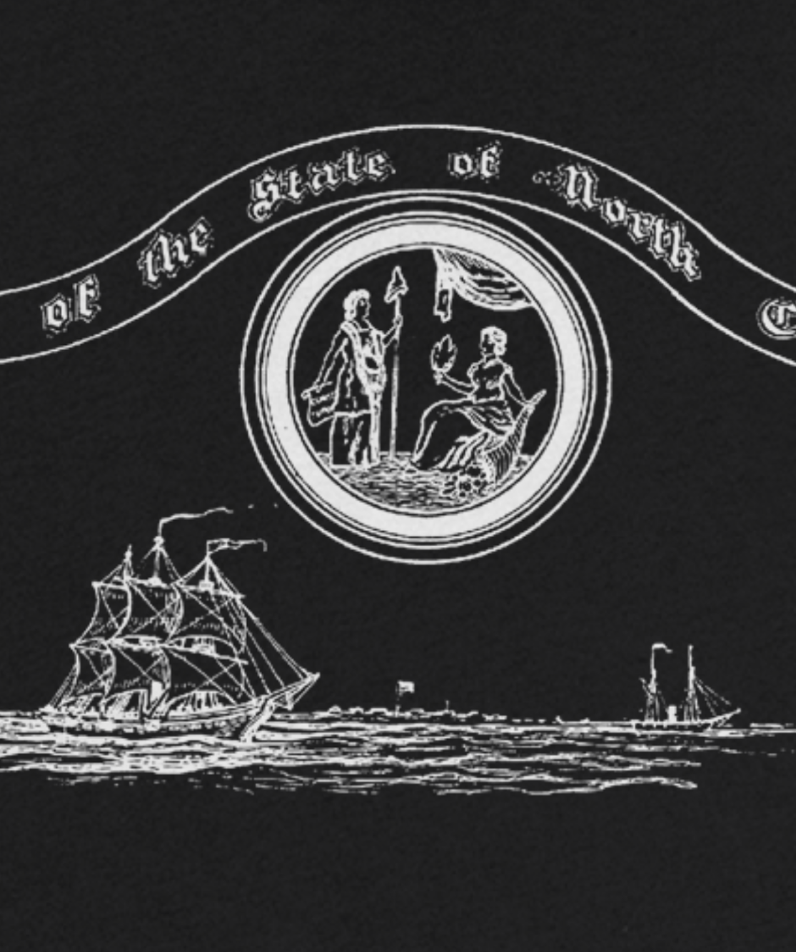 North Carolina State Seal and Fort Fisher Shirt
