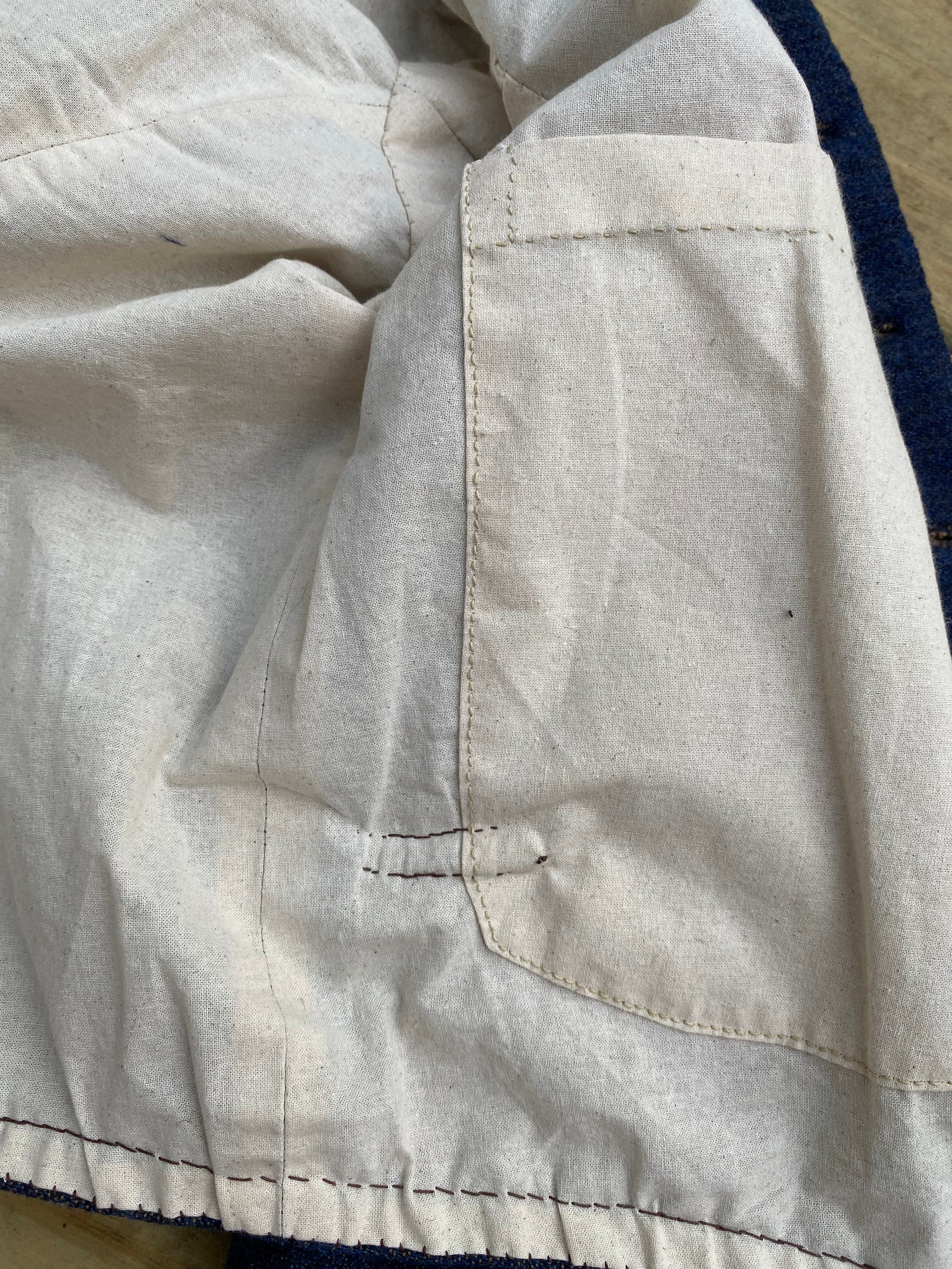 Augusta Depot Jacket - Blue/Gray Jean Variant – Beauregard's Tailor