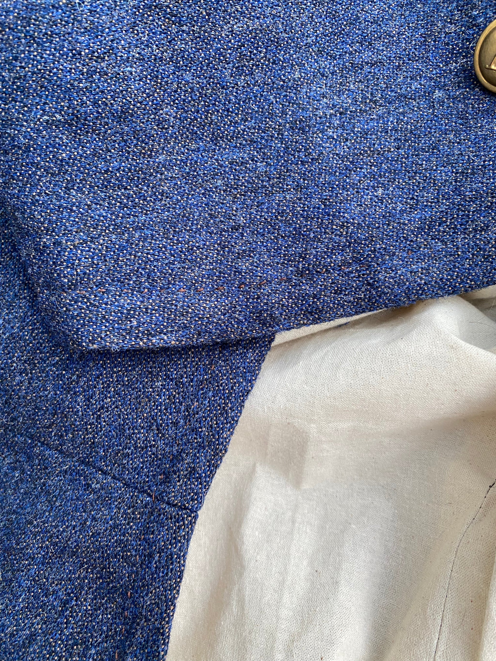 Augusta Depot Jacket - Blue/Gray Jean Variant – Beauregard's Tailor