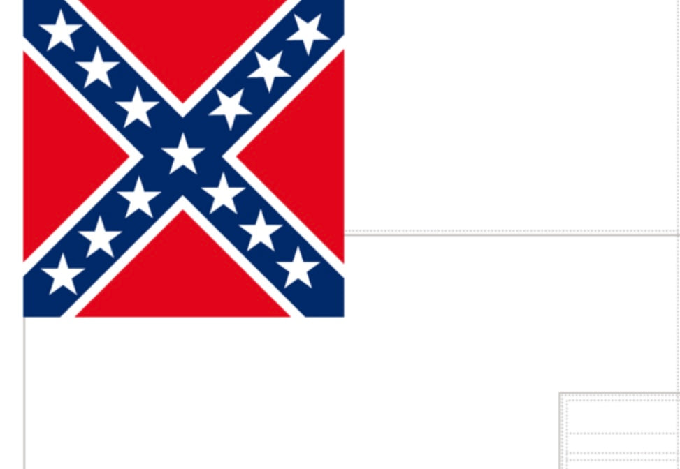 CSS Shenandoah 2nd National Storm Flag Sticker
