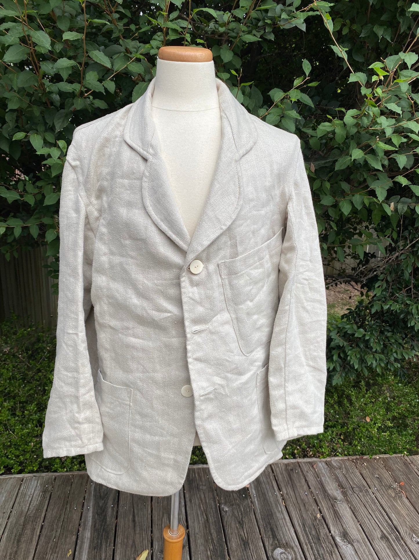Civilian Linen Summer Sack Coat – Beauregard's Tailor