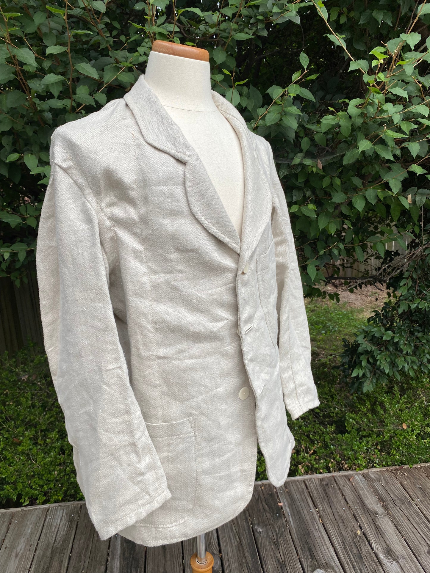 Civilian Linen Summer Sack Coat – Beauregard's Tailor