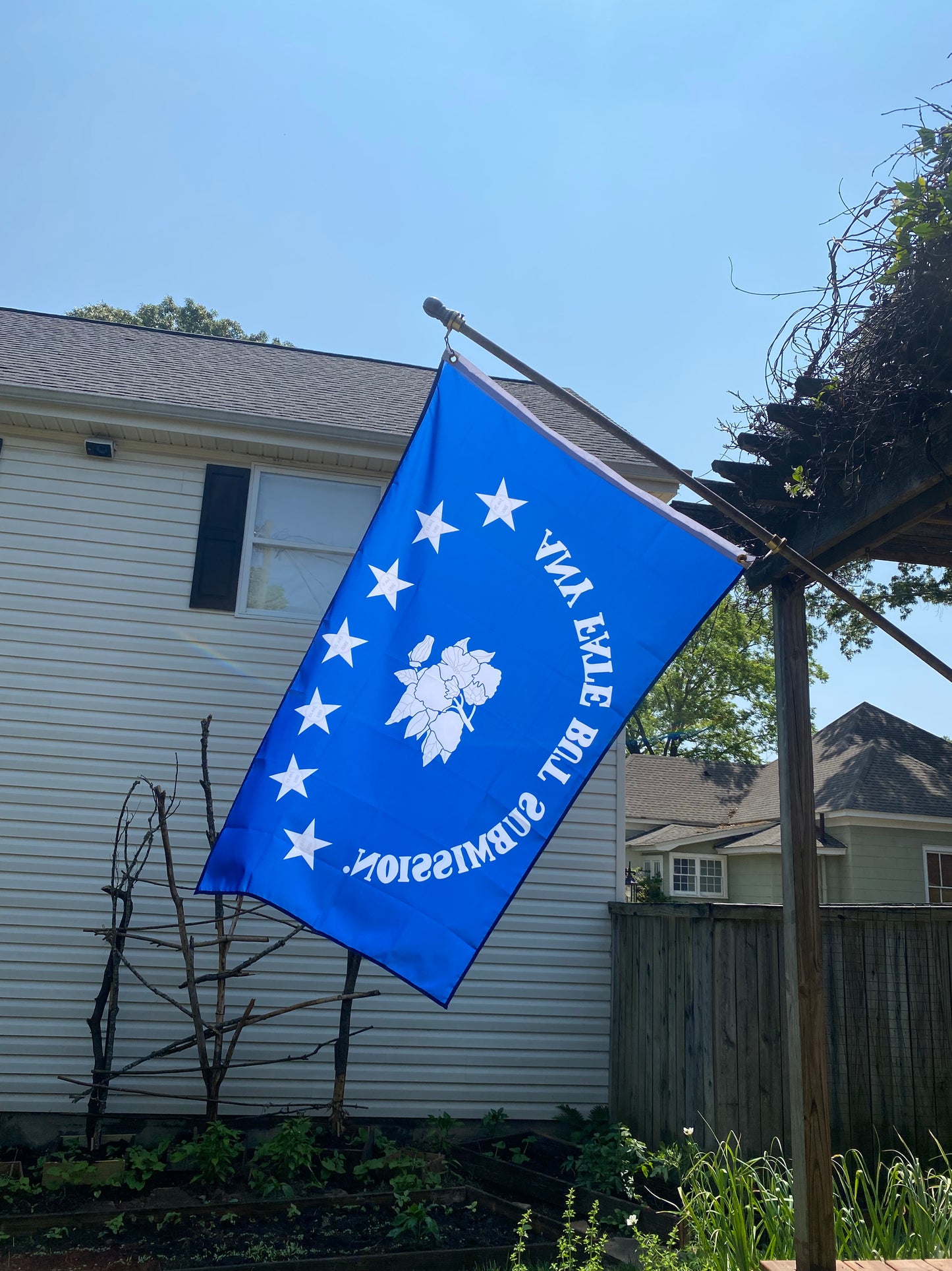 "Any Fate But Submission" House Flag
