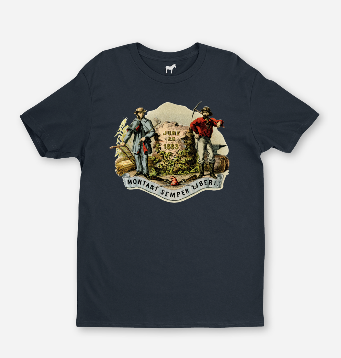 West Virginia Coat of Arms T-shirt