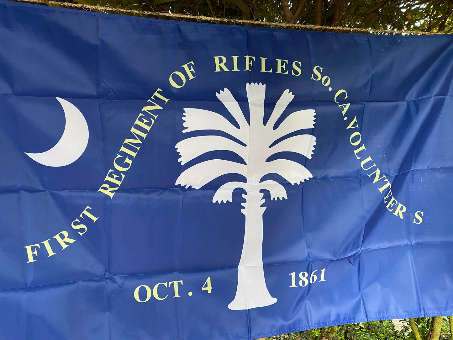 1st Orr's  Regiment of Rifles South Carolina Volunteers House Flag