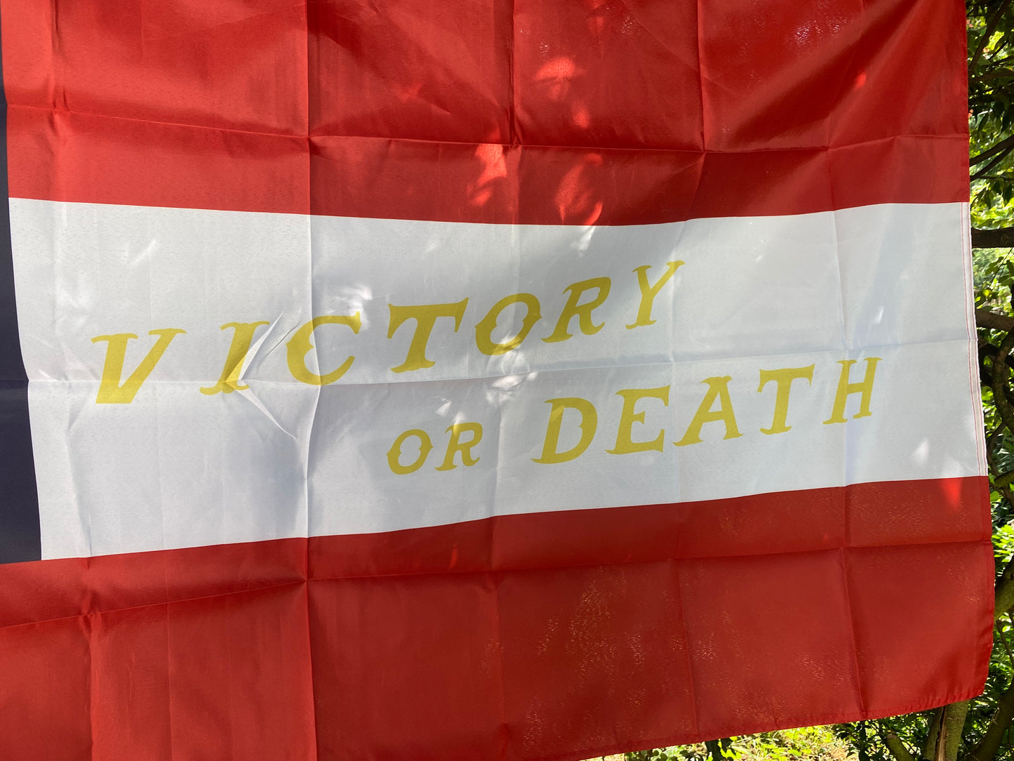 "Victory or Death" 13th Arkansas 1st National House Flag