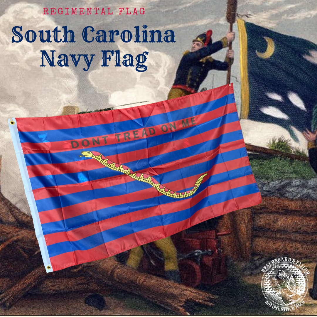 South Carolina Navy Ensign House Flag Beauregard's Tailor