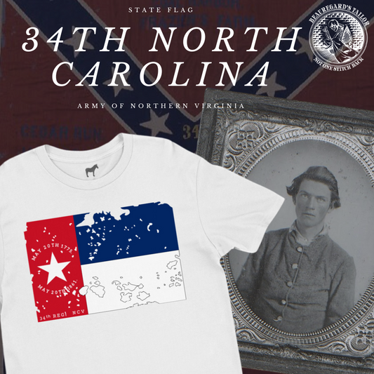 34th North Carolina Flag Shirt