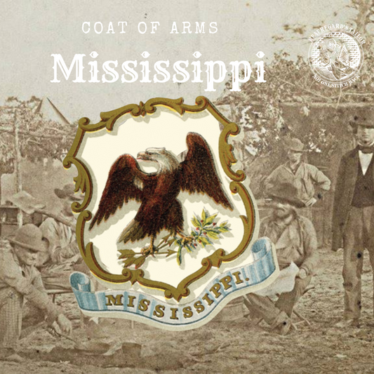 Mississippi Coat of Arms Stickers