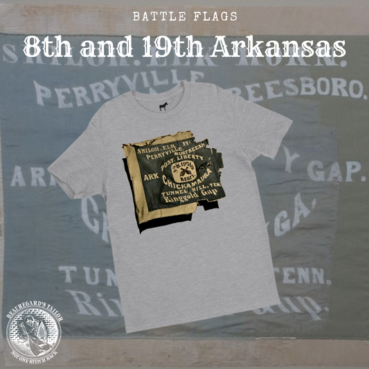 8th and 19th Arkansas Hardee Flag Shirt