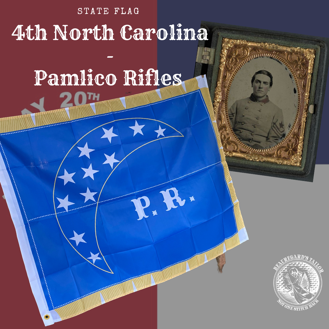 4th North Carolina Company Flag - Pamlico Rifles House Flag ...