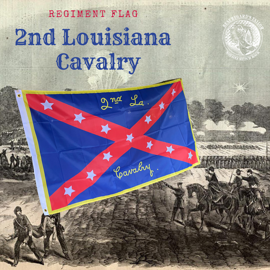 2nd Louisiana Cavalry House Flag