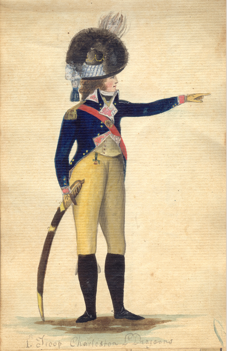 1st Troop Charleston Light Dragoons Sticker