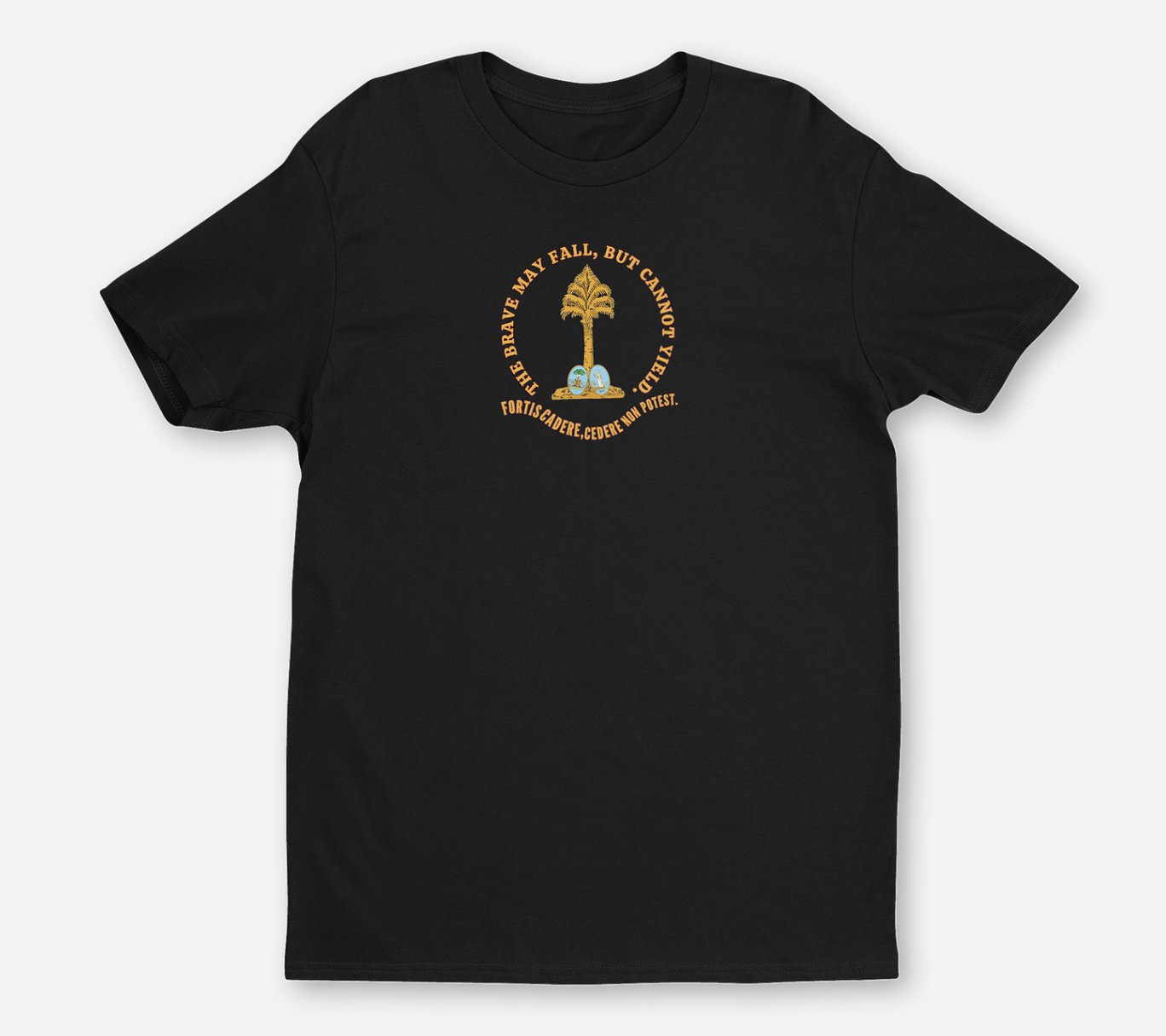 "The brave may fall, but cannot yield" 2nd South Carolina Rifles Shirt