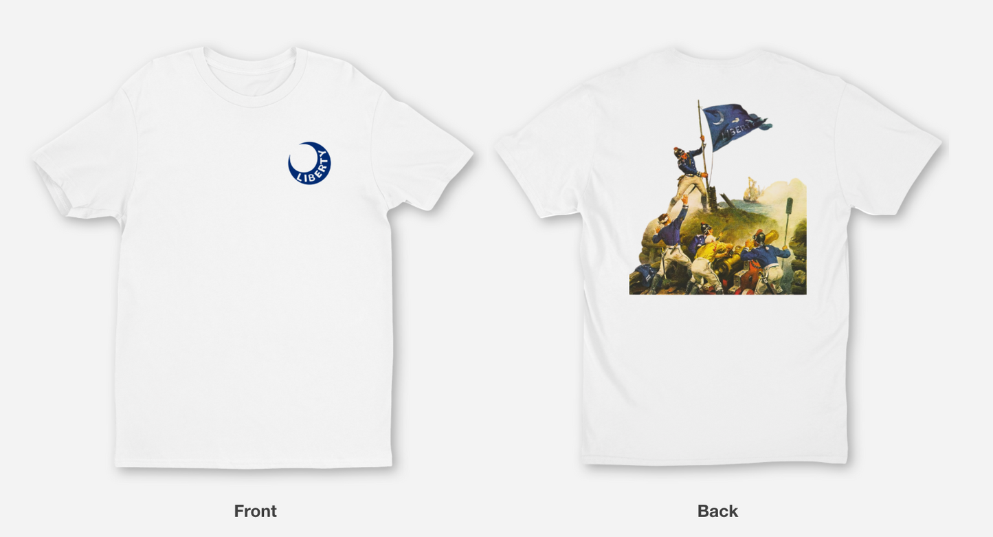 Raising the Flag of Fort Moultrie Shirt