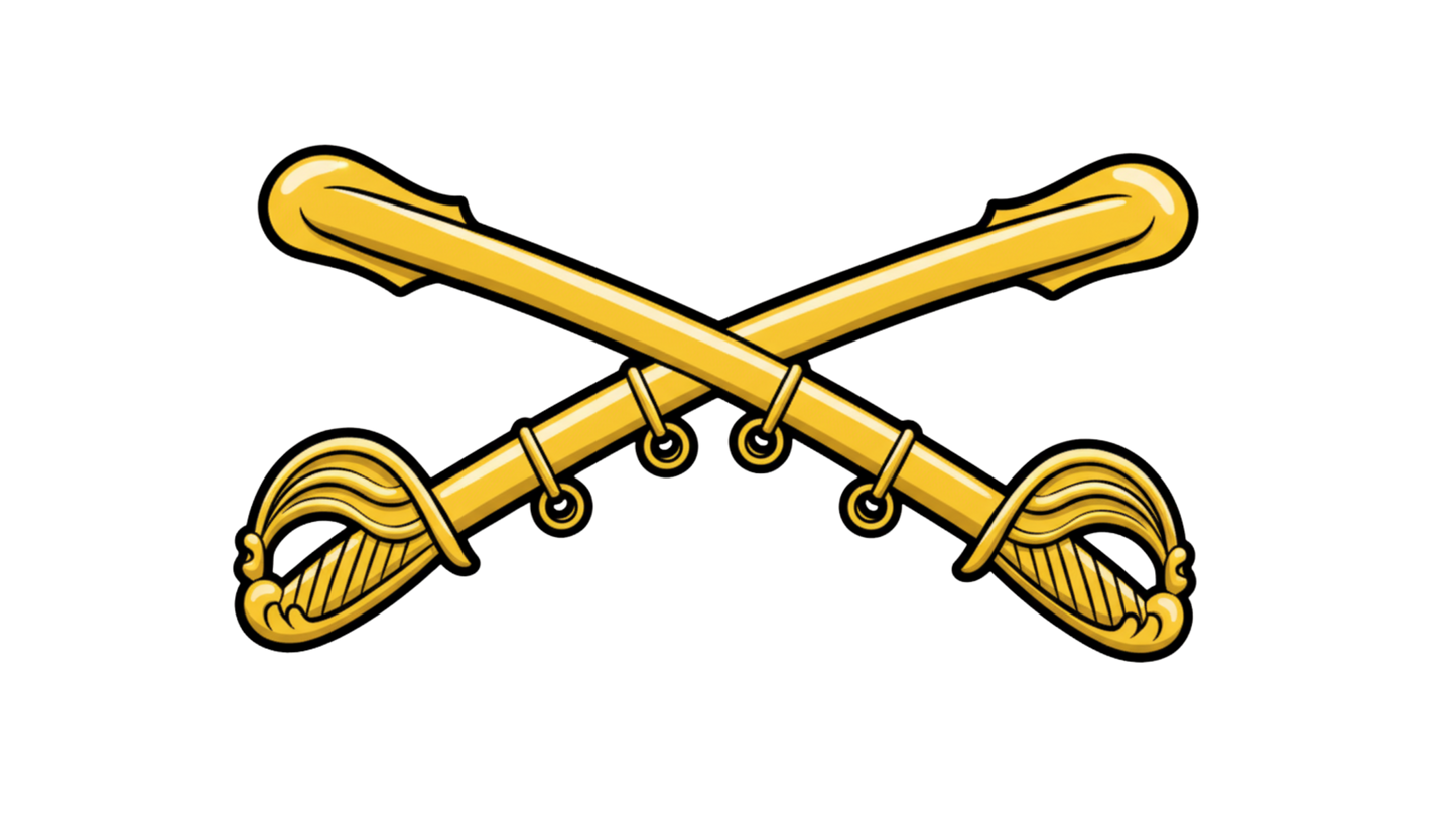 1858 United States Army Insignia Sticker Set