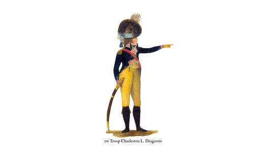 1st Troop Charleston Light Dragoons Sticker