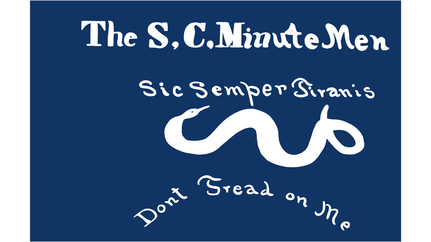 SC MinuteMen Flag - Bleeding Kansas Flag Stickers