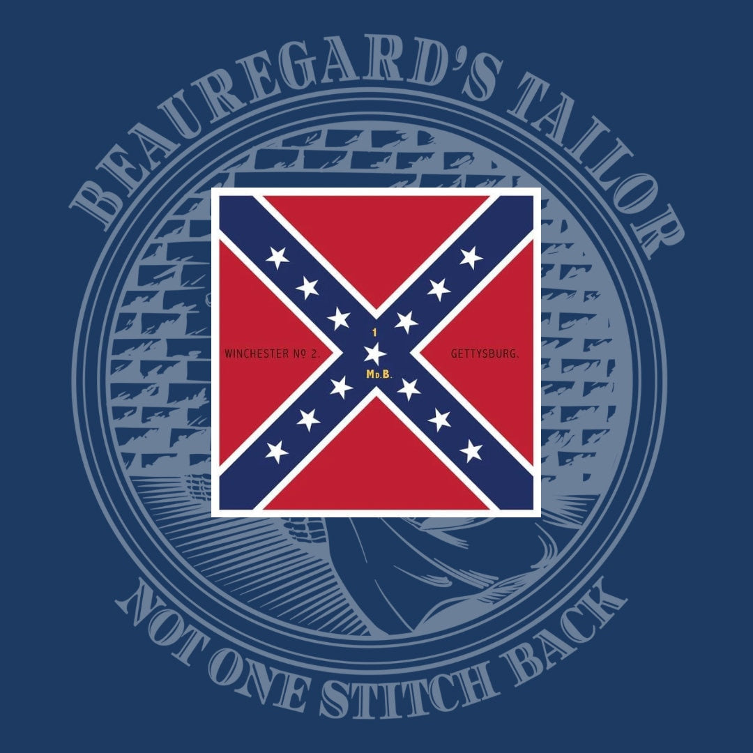 2nd Maryland Infantry Flag Sticker/Magnet