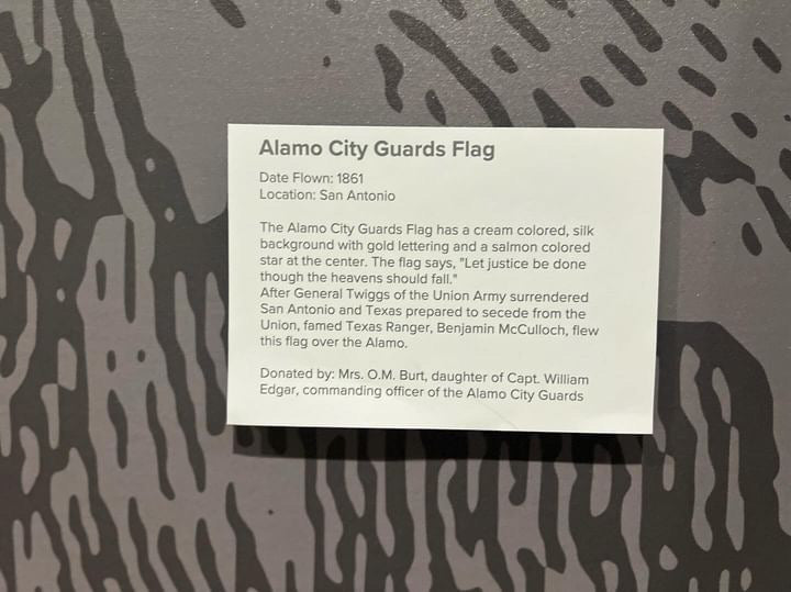Alamo City Guards Flag Stickers/Magnets