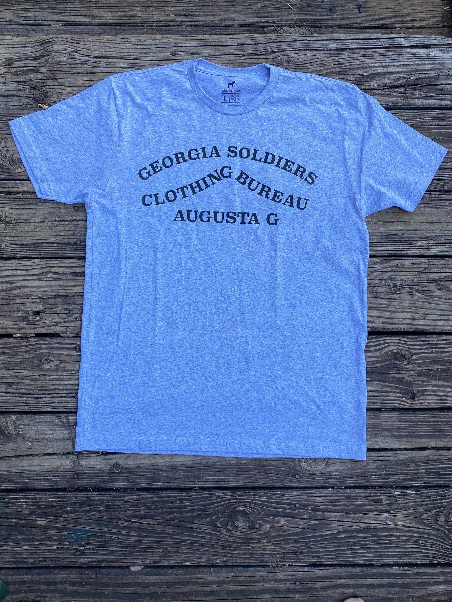 Georgia Soldiers Clothing Bureau Stamp T-Shirt
