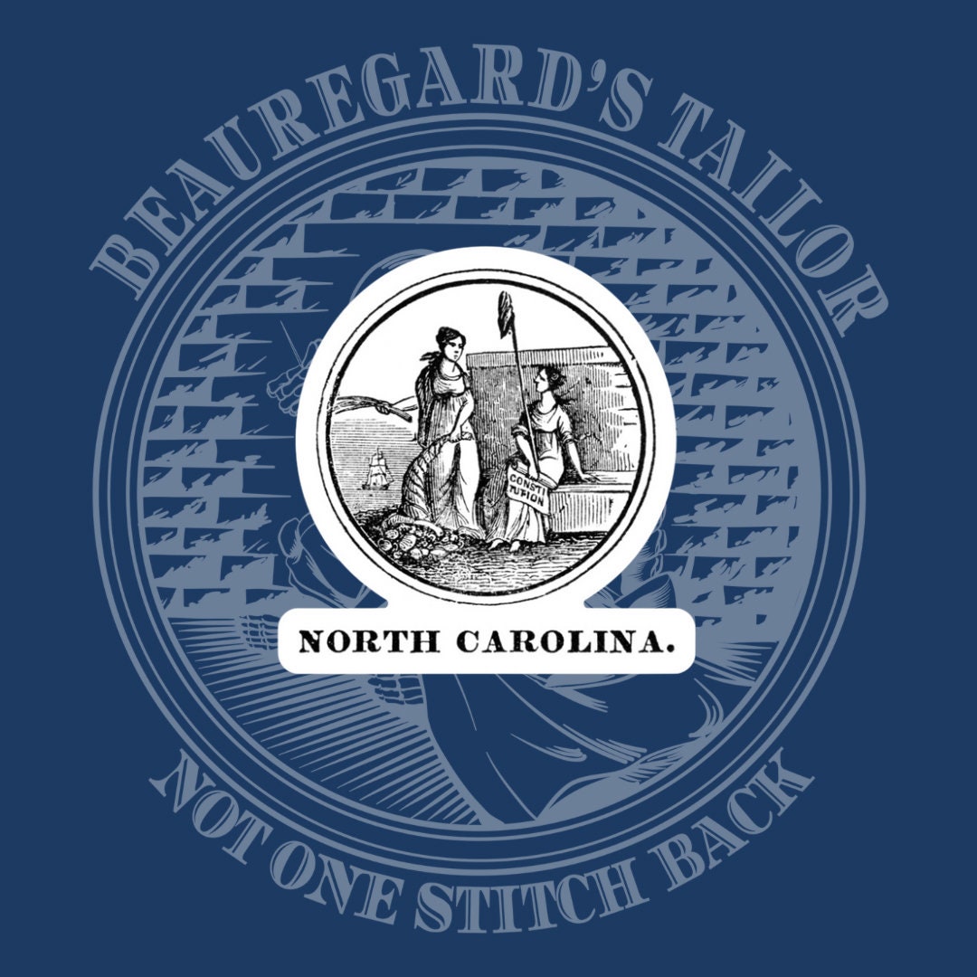 North Carolina State Seal Sticker