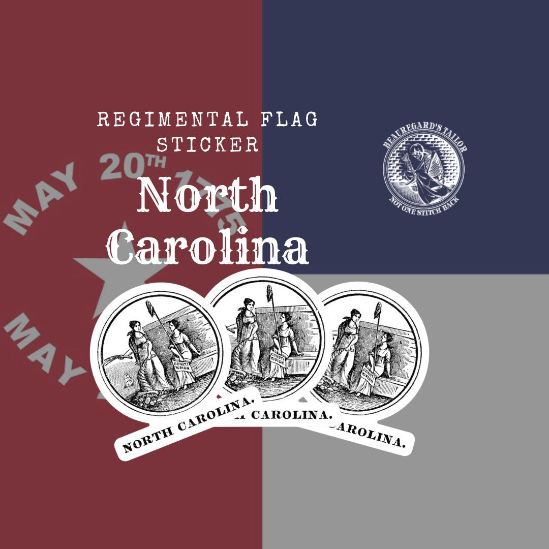 North Carolina State Seal Sticker