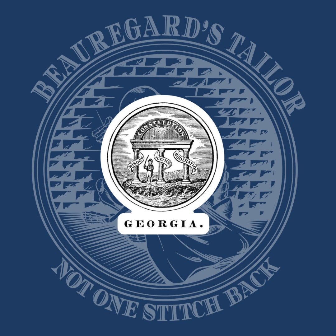 Georgia State Seal Stickers