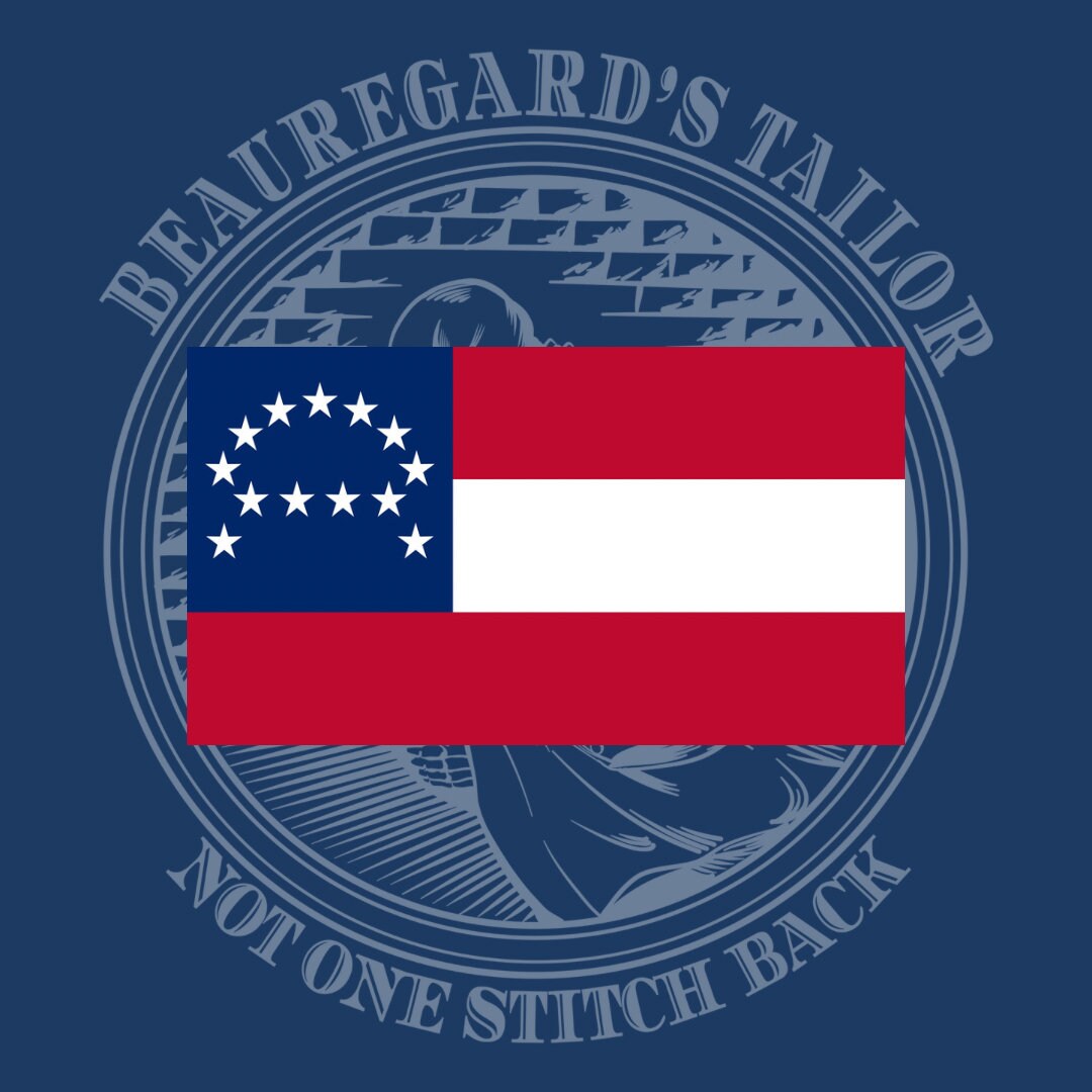 General Robert E. Lee Headquarters Flag Stickers/Magnet
