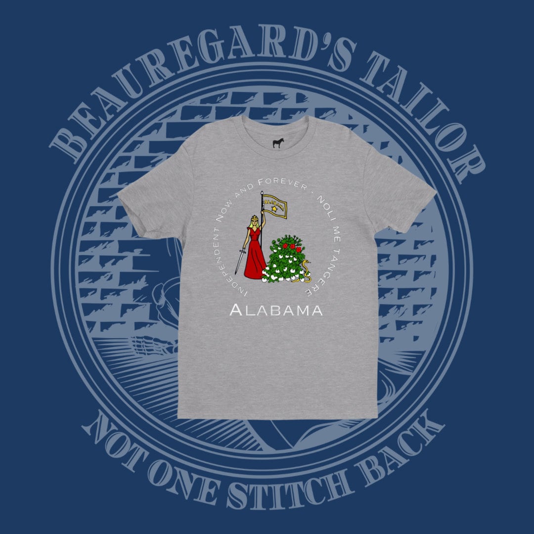 Alabama State Secession Flag T-Shirt