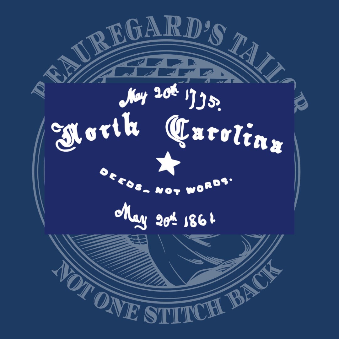 6th North Carolina Infantry Colors Sticker